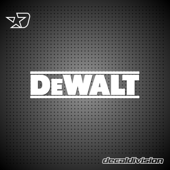 Dewalt Tools Sticker